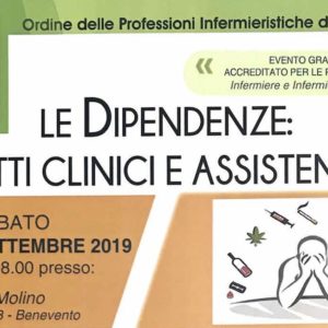 CORSO DI FORMAZIONE ECM – Le Dipendenze: aspetti clinici e assistenziali